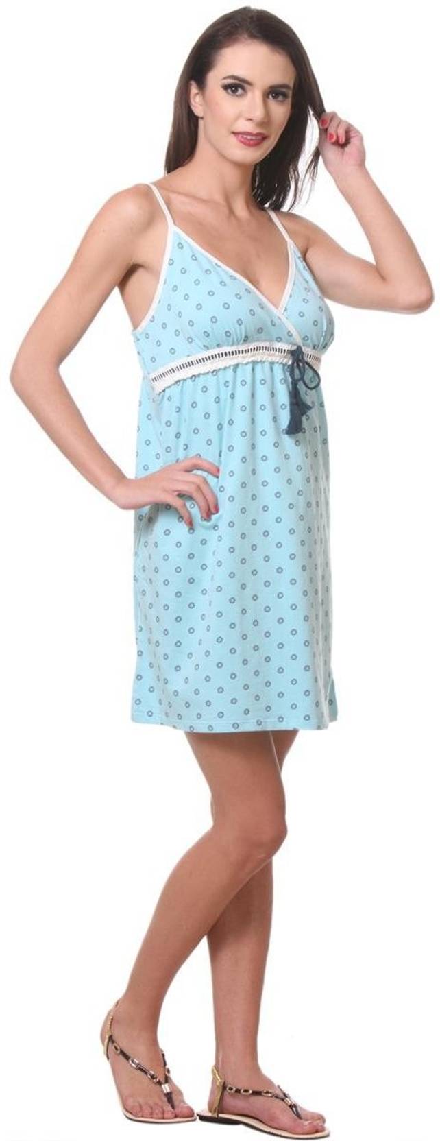 KOTTY  Women Chemise  (Multicolor)