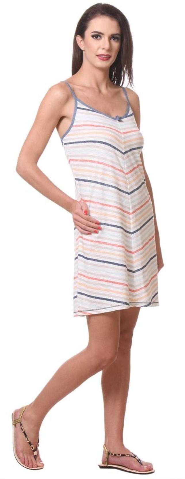 KOTTY  Women Chemise  (Multicolor)