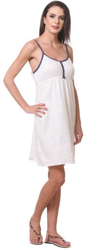 KOTTY  Women Chemise  (White)