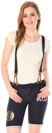 KOTTY  Women Dark Blue Dungaree