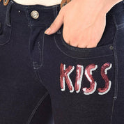 KOTTY  Women Dark Blue Dungaree
