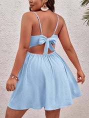 KOTTY Women Fit and Flare Blue Above Knee/Mid Thigh Length Dress