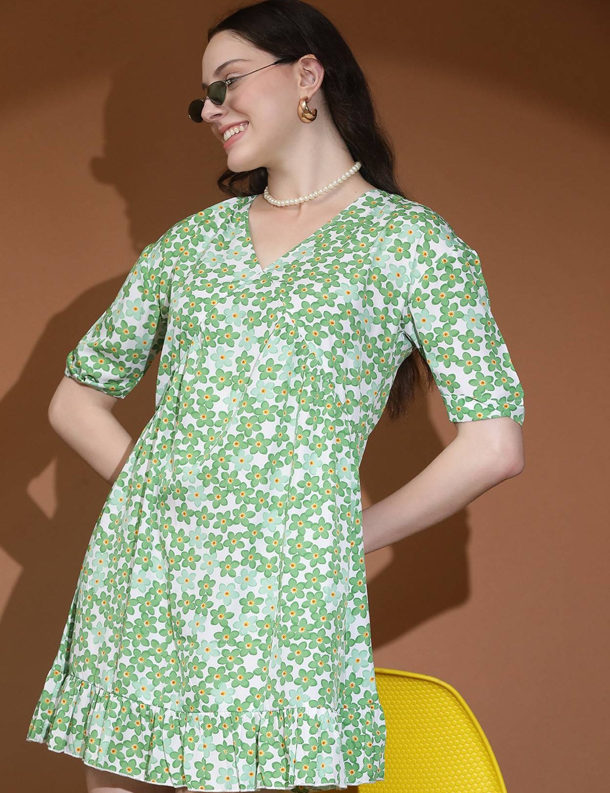 WomenFitandFlareGreen_LightBlue_OrangeAboveKnee_MidThighLengthDress-1_jpg.jpg