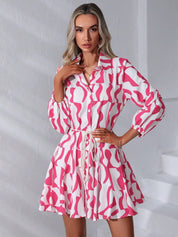 KOTTY Women Fit and Flare Multicolor Midi/Calf Length Dress