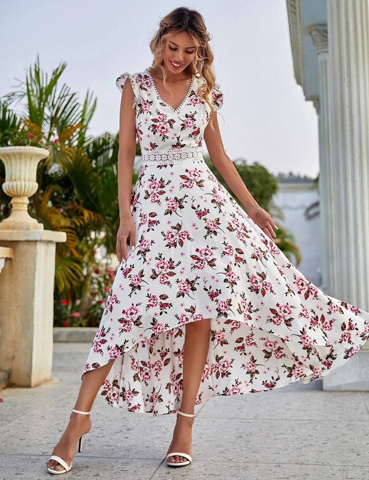 WomenFitandFlareWhite_Pink_DarkGreenMidi_CalfLengthDress-3_jpg.jpg