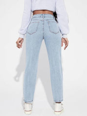 KOTTY Women Flared High Rise Maroon Jeans