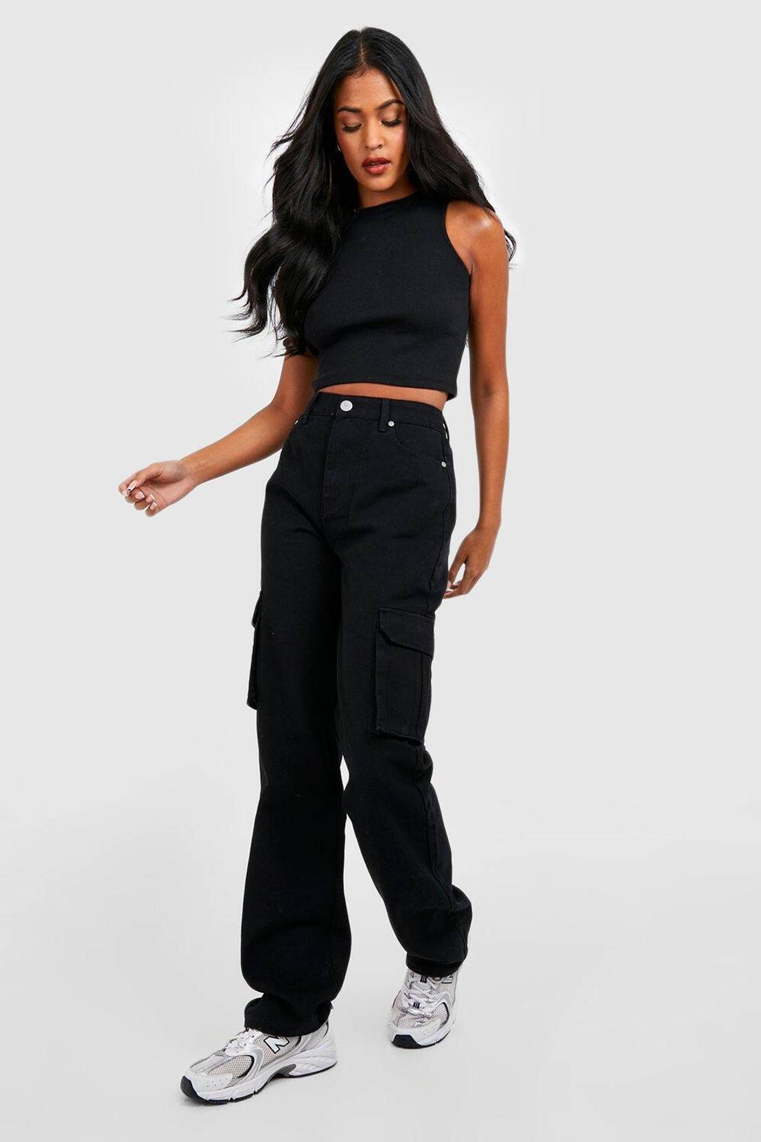 KOTTY Women Regular High Rise Black Jeans