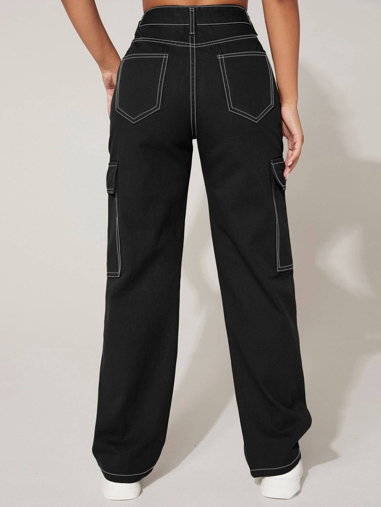 KOTTY Women Regular High Rise Black Jeans