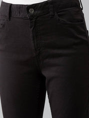 KOTTY Women Regular High Rise Black Jeans