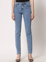 KOTTY  Women Regular High Rise Blue Jeans
