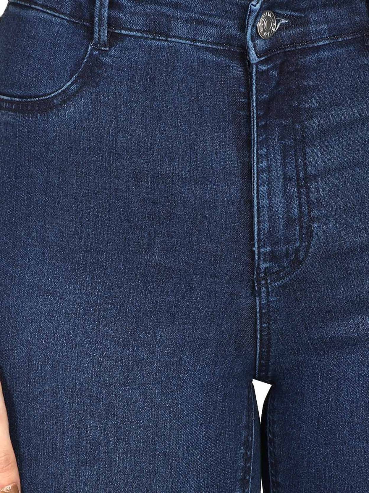 KOTTY Women Regular High Rise Blue Jeans