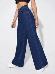 KOTTY Women Regular High Rise Blue Jeans