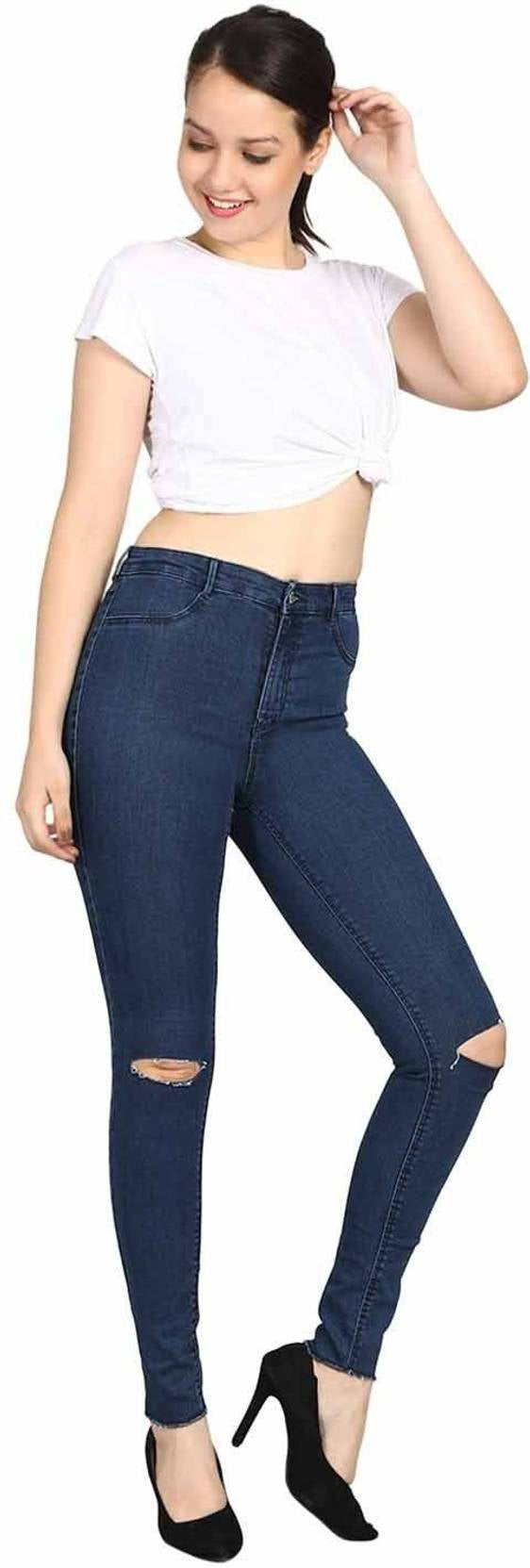 KOTTY Women Regular High Rise Blue Jeans Special price