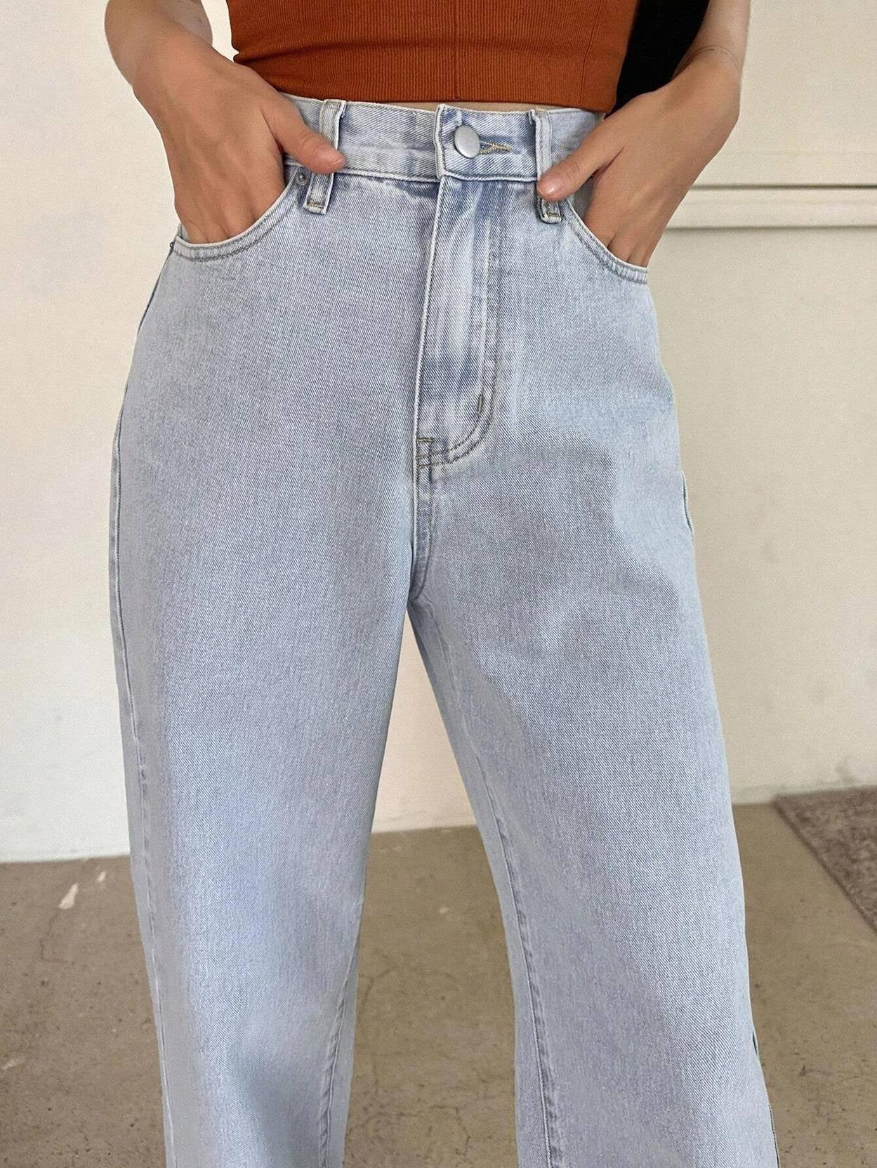 KOTTY Women Regular High Rise Blue Jeans