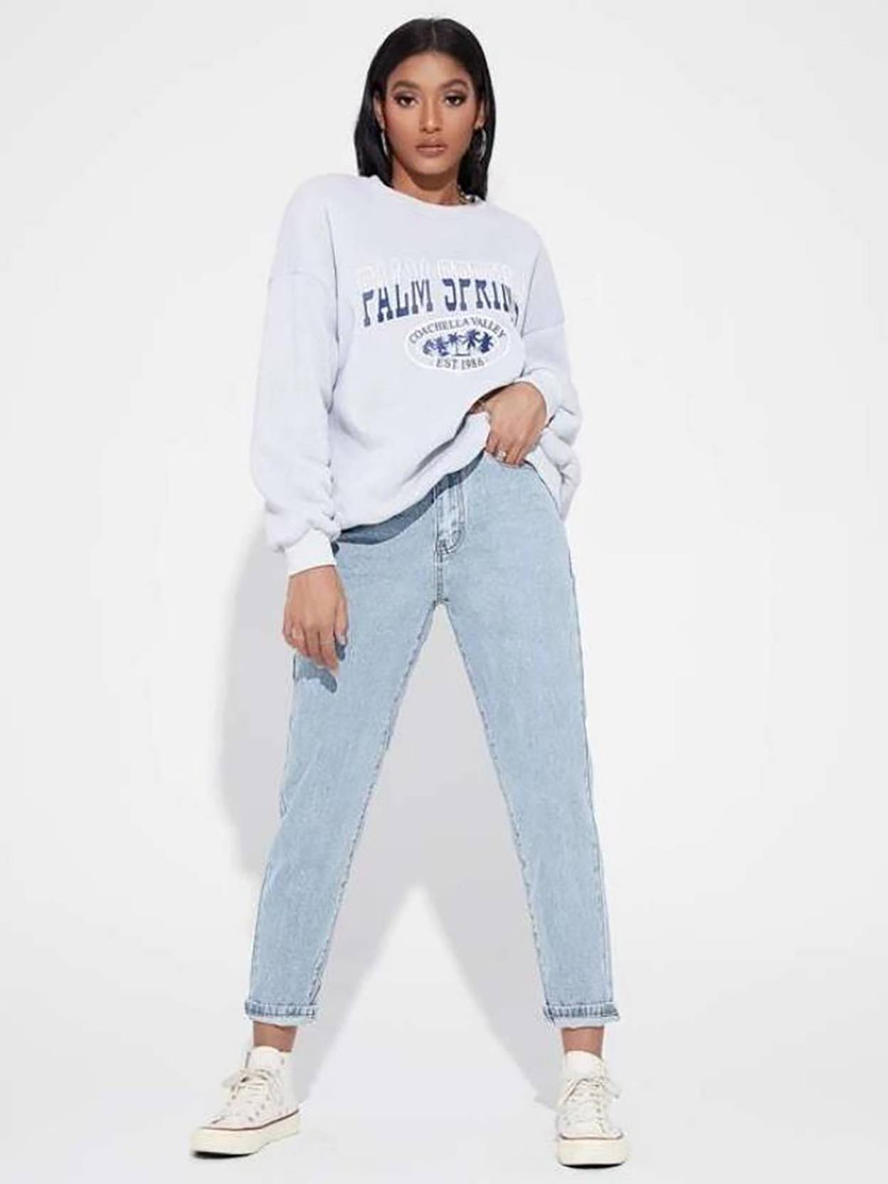 KOTTY Women Regular High Rise Blue Jeans