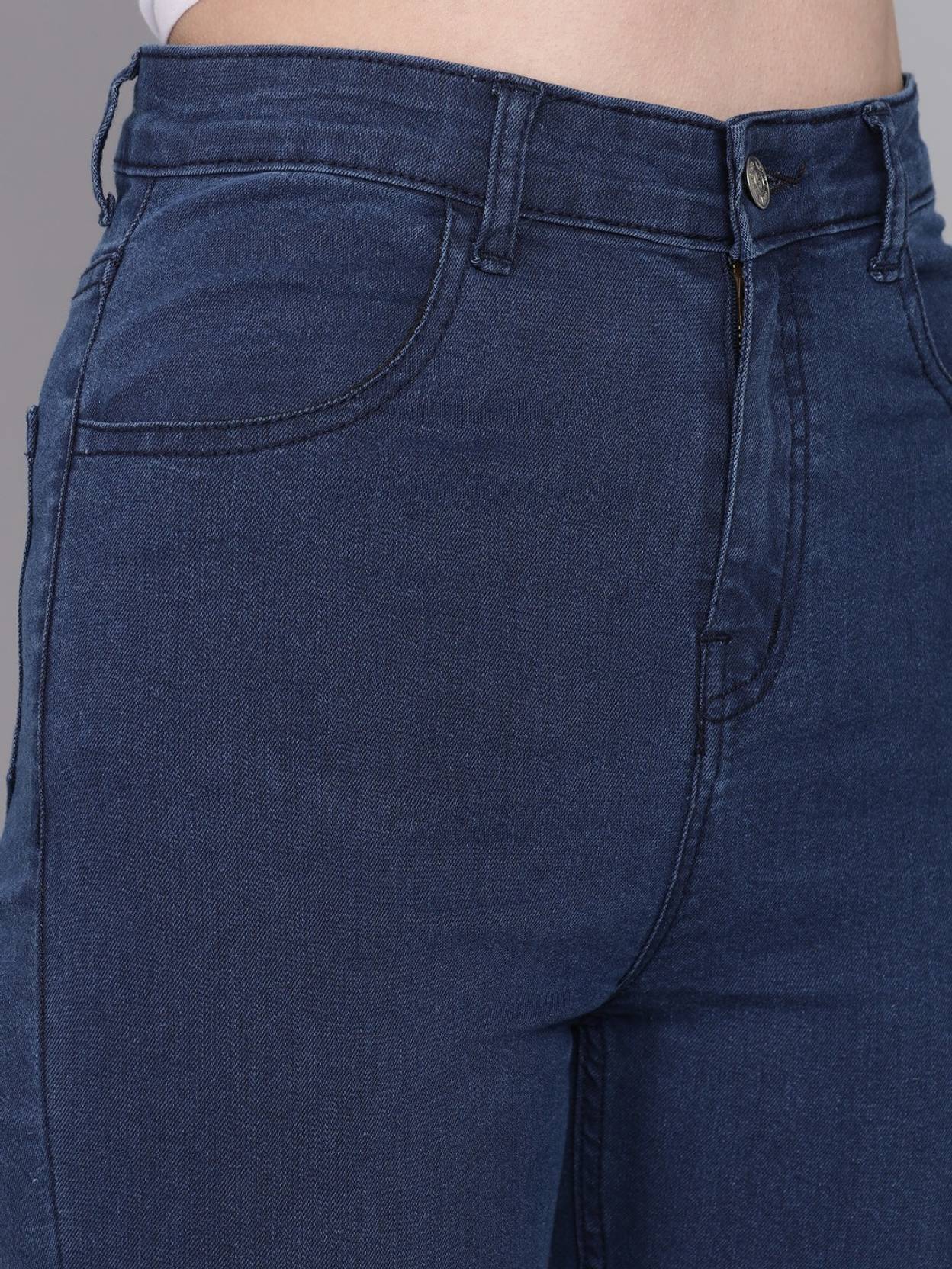 KOTTY Women Regular High Rise Blue Jeans