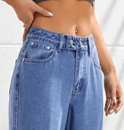 KOTTY Women Regular High Rise Blue Jeans
