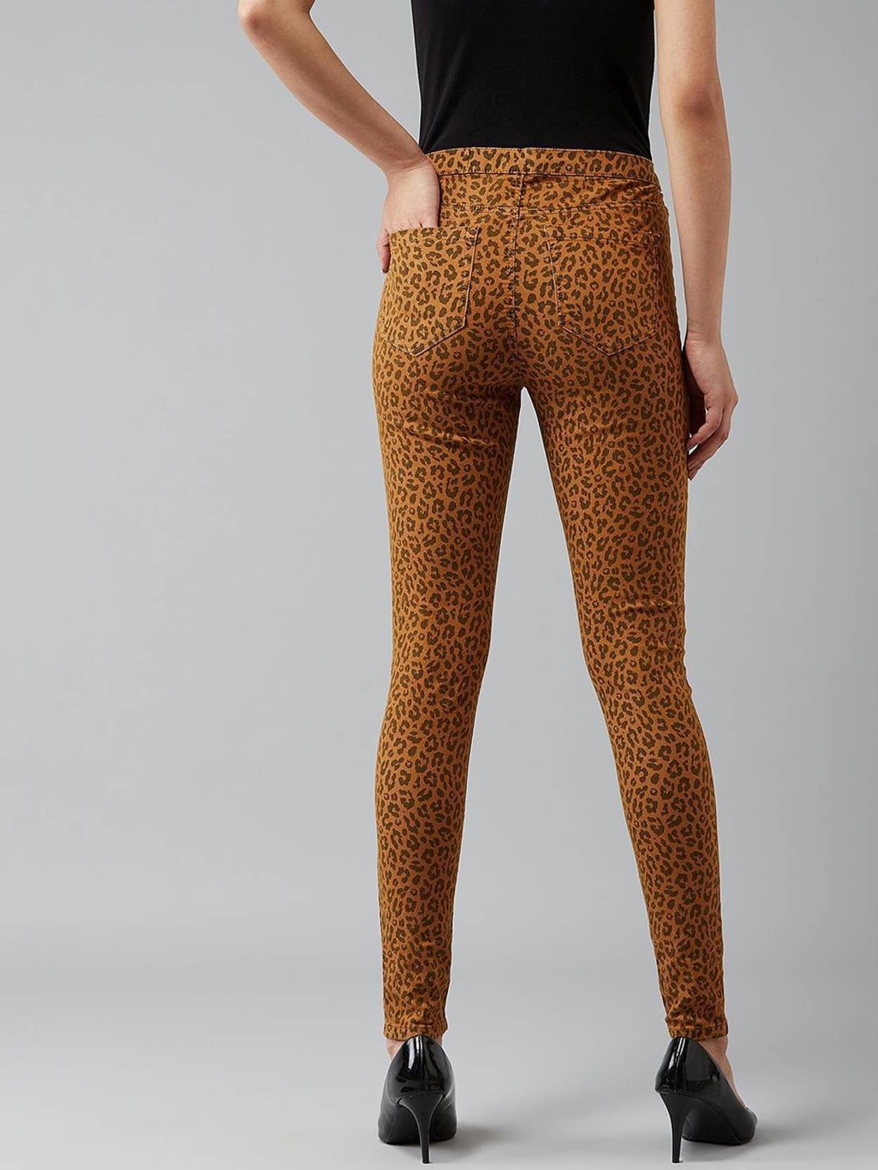 KOTTY Women Regular High Rise Multicolor Jeans