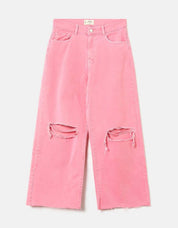 KOTTY Women Regular Low Rise Pink Jeans