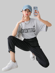 KOTTY Women Regular Mid Rise Black Jeans