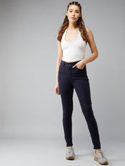 KOTTY Women Regular Mid Rise Black Jeans