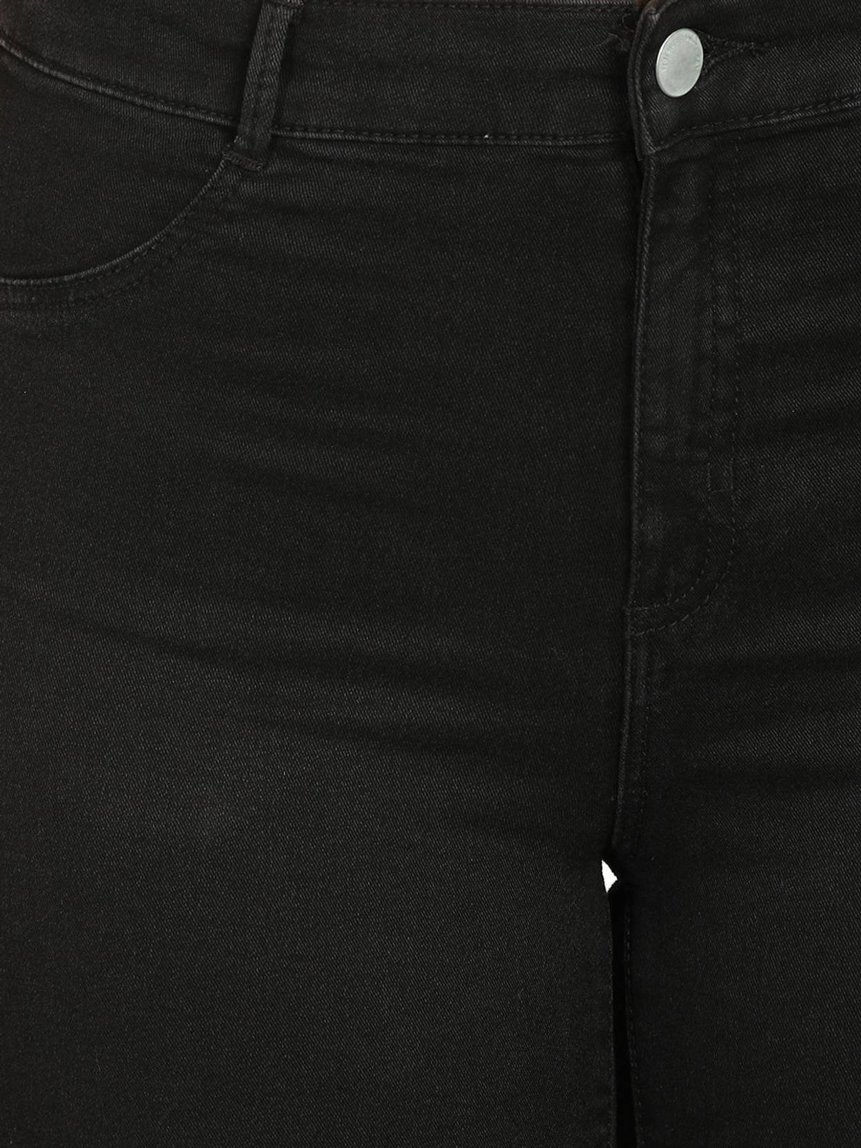 KOTTY Women Regular Mid Rise Black Jeans