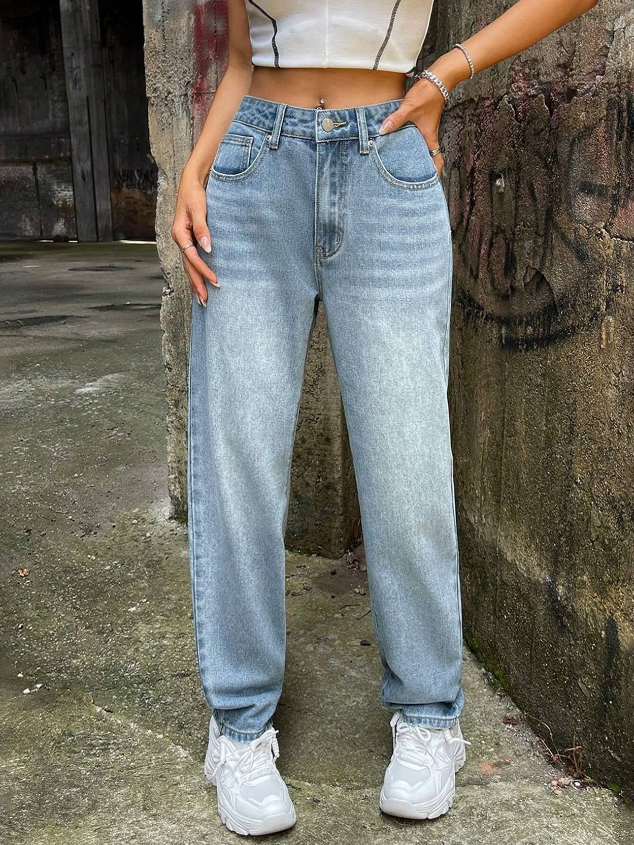 KOTTY Women Regular Mid Rise Blue Jeans