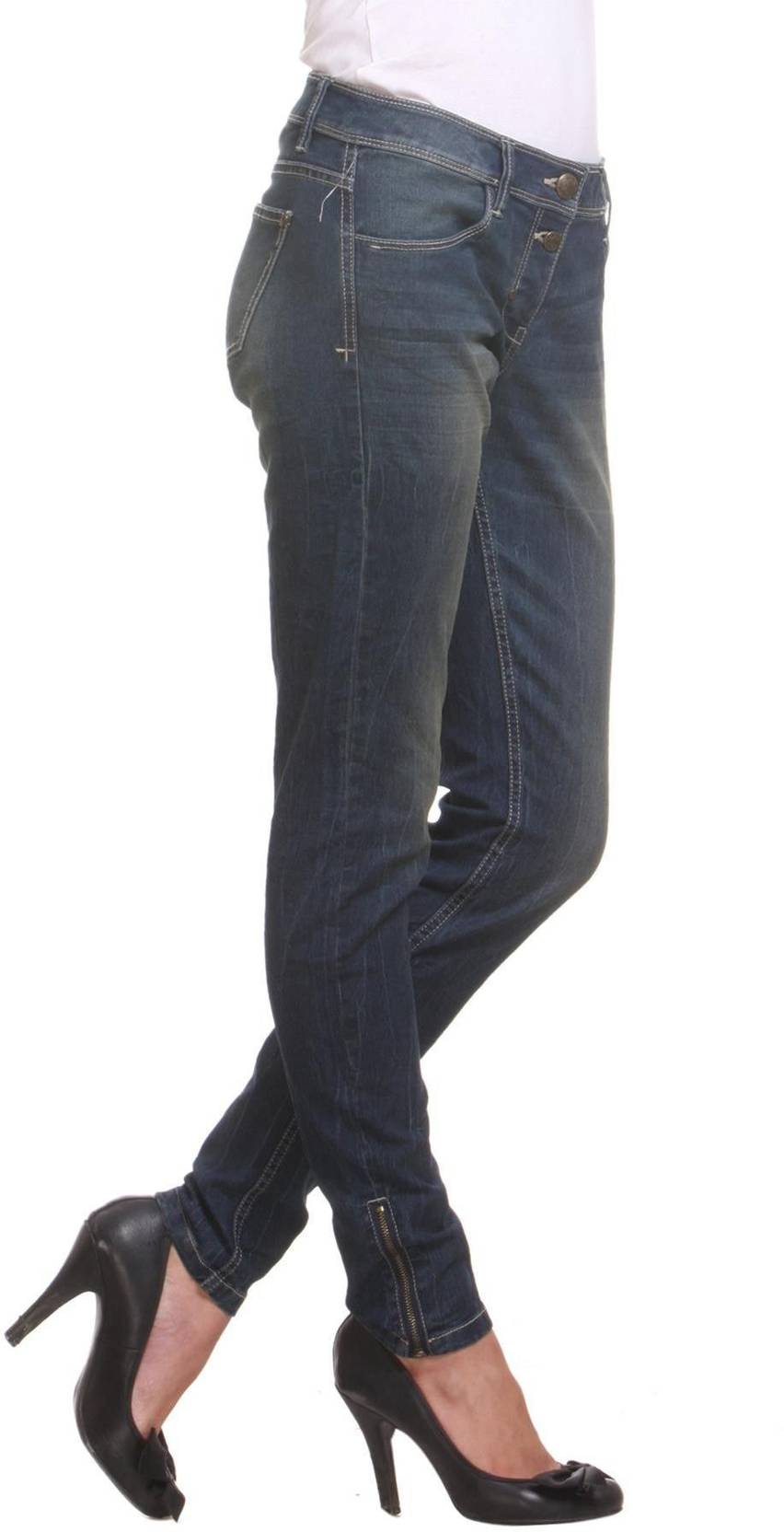 KOTTY Women Regular Mid Rise Blue Jeans