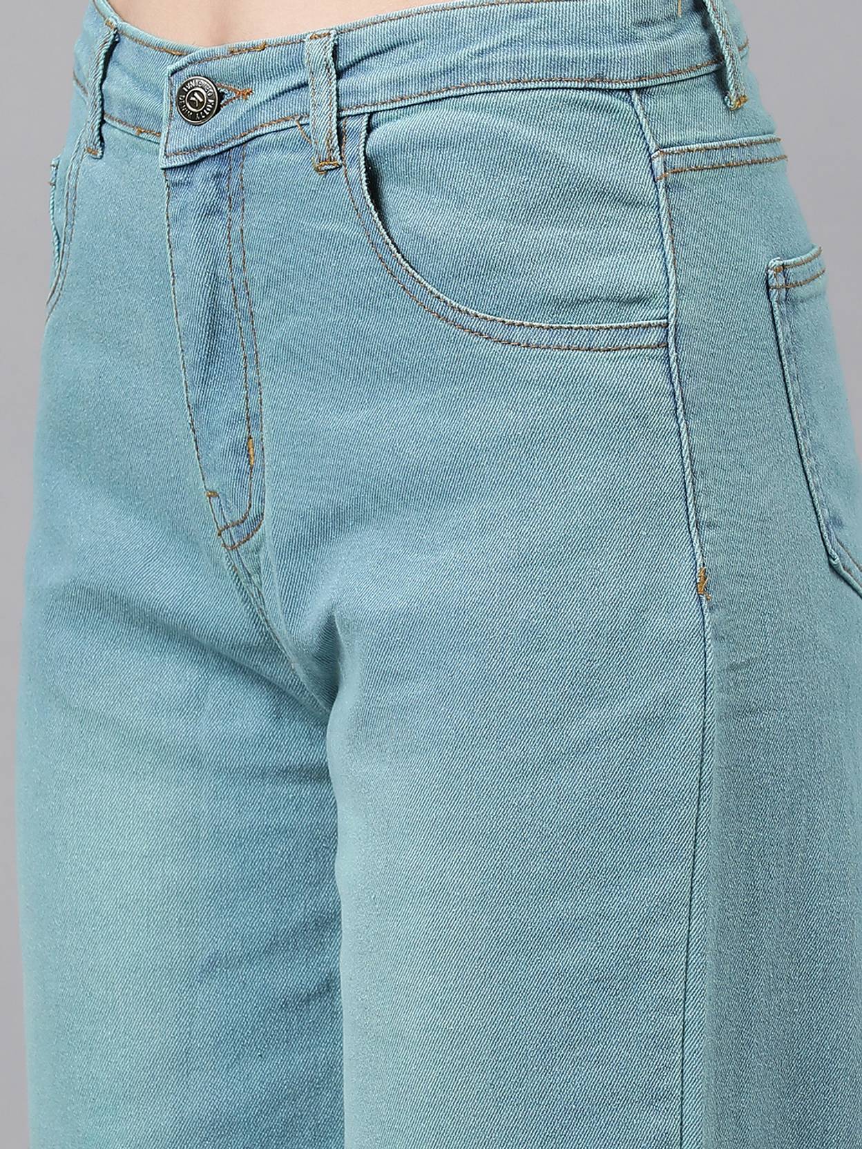 KOTTY Women Regular Mid Rise Blue Jeans