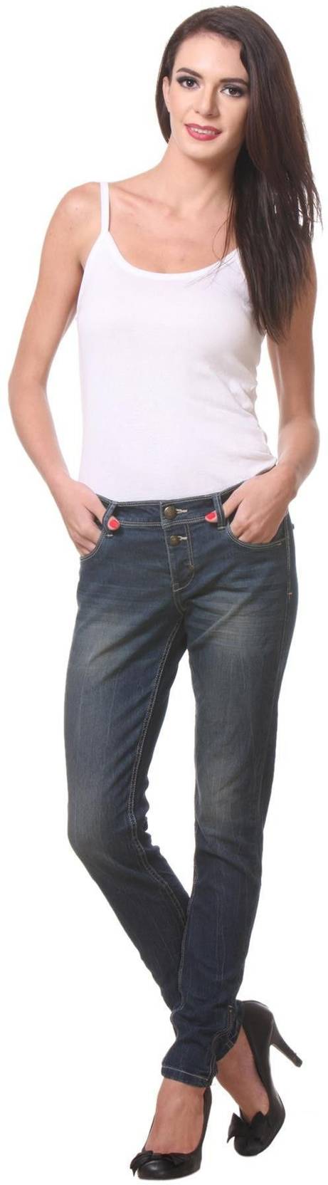 KOTTY Women Regular Mid Rise Blue Jeans