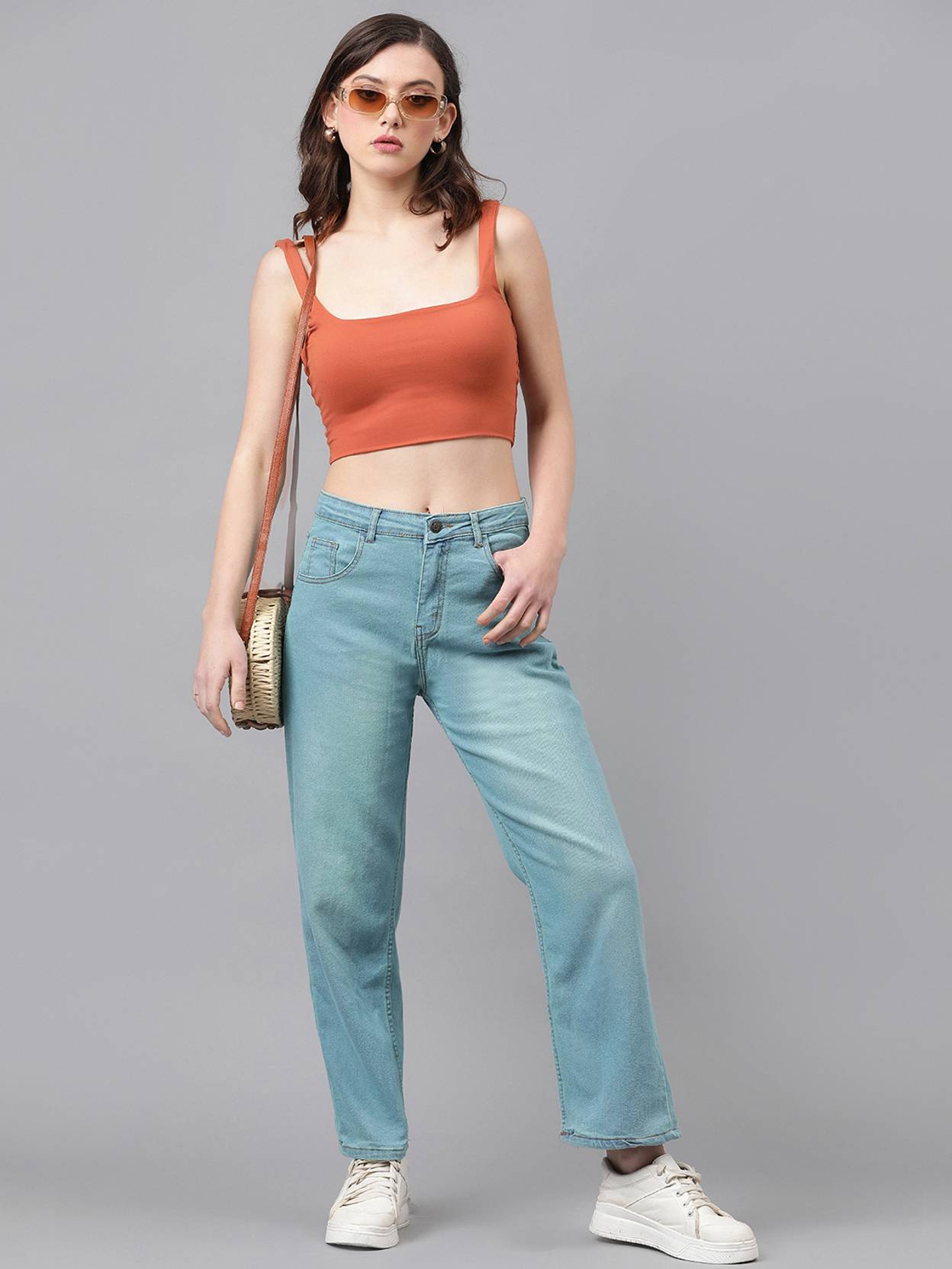 KOTTY Women Regular Mid Rise Blue Jeans