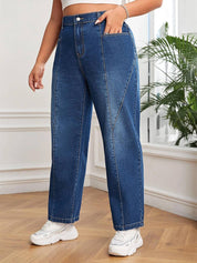 KOTTY Women Regular Mid Rise Dark Blue Jeans