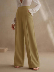 KOTTY  Women Relaxed Brown Viscose Rayon Trousers