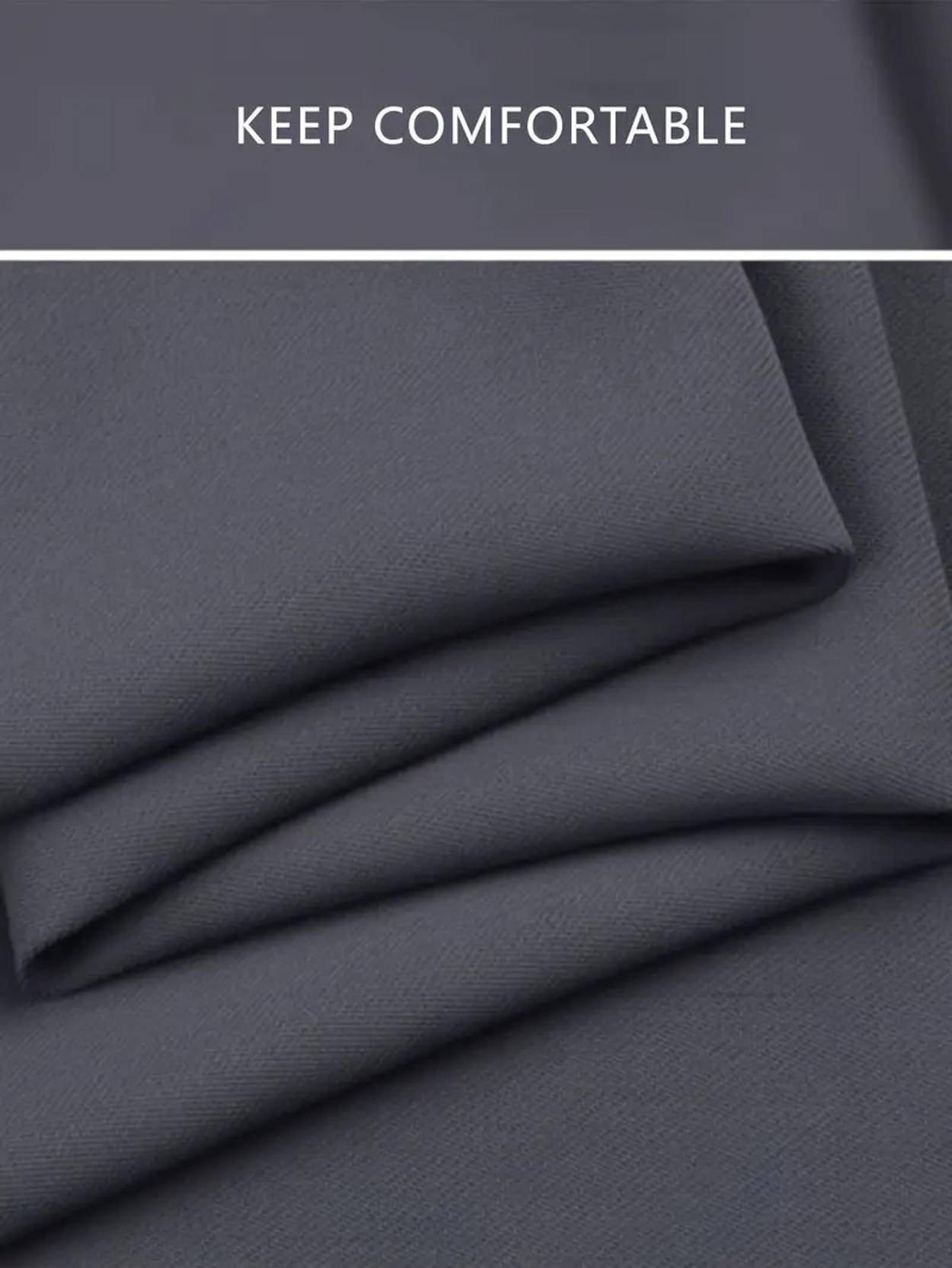 KOTTY  Women Relaxed Grey Cotton Blend Trousers