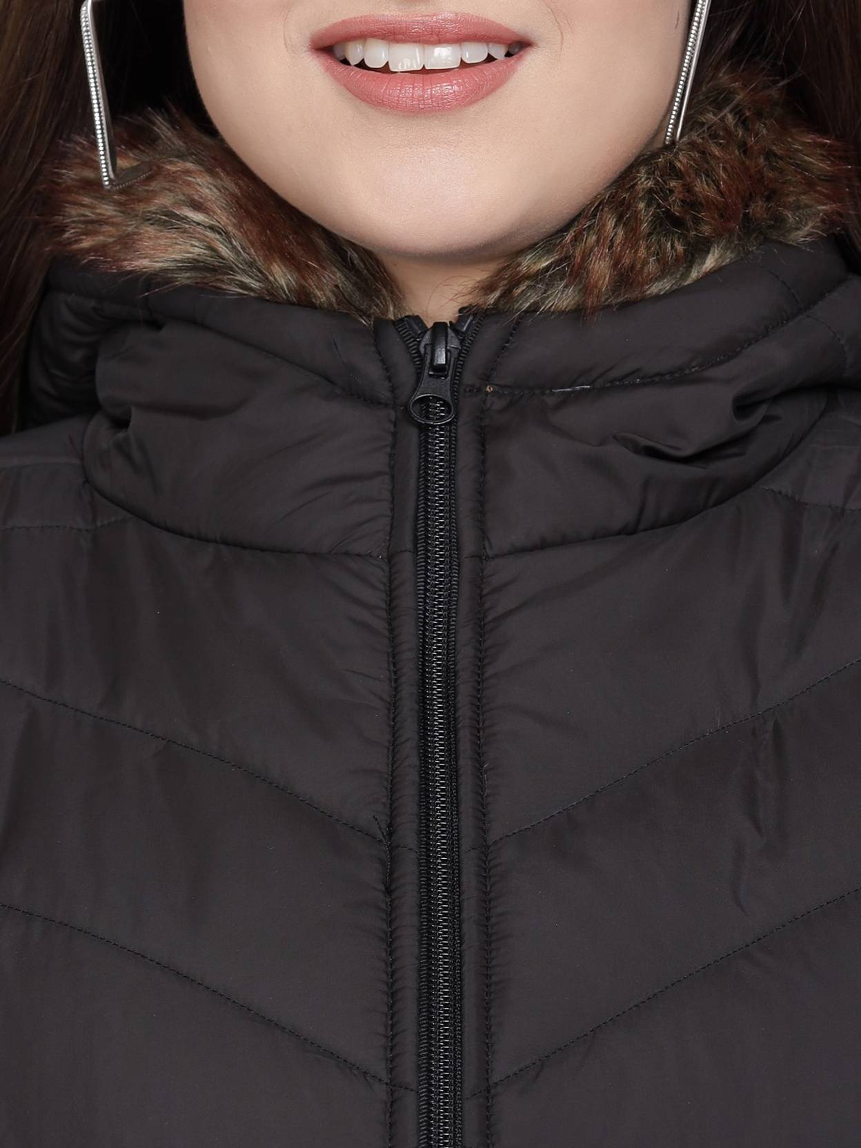 KOTTY  Women Self Design Puffer Jacket