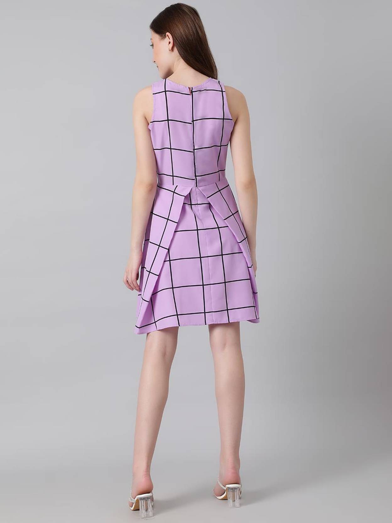 KOTTY Women Sheath Purple Above Knee/Mid Thigh Length Dress