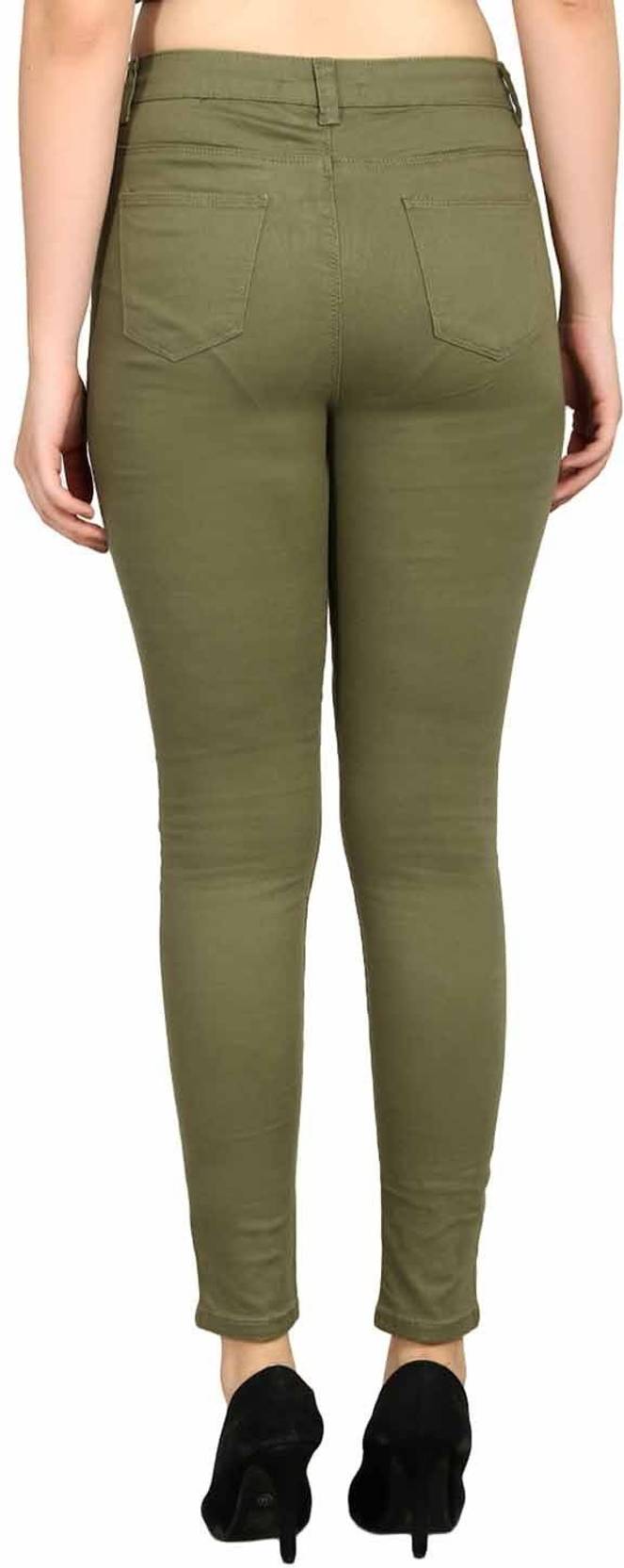 KOTTY Women Skinny High Rise Grey Jeans