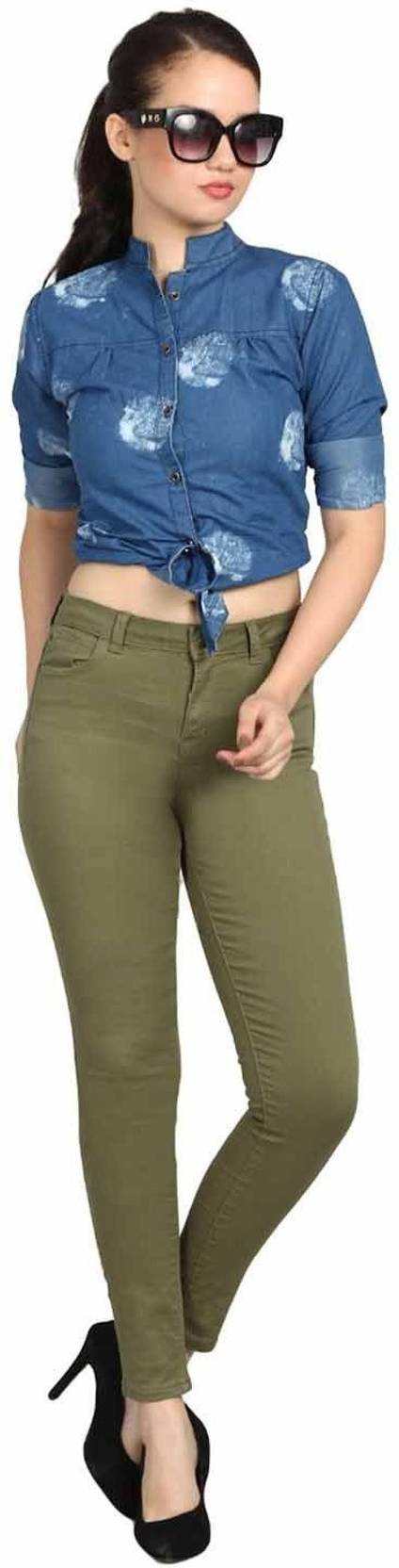 KOTTY Women Skinny High Rise Grey Jeans