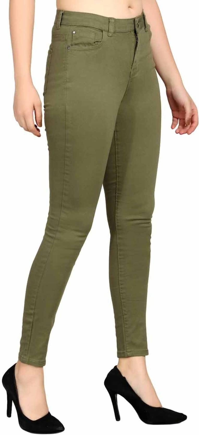 KOTTY Women Skinny High Rise Grey Jeans