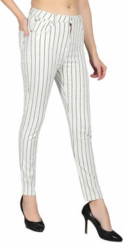 KOTTY  Women Skinny Mid Rise Beige Jeans