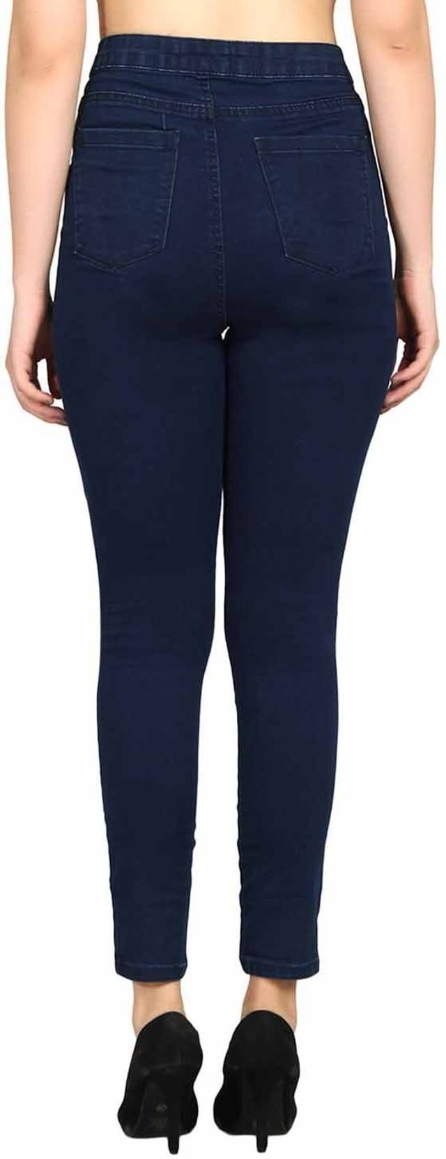 KOTTY  Women Skinny Mid Rise Blue Jeans