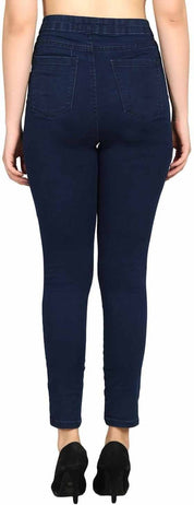KOTTY  Women Skinny Mid Rise Blue Jeans
