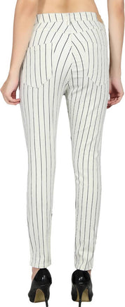 KOTTY  Women Slim Mid Rise White Jeans