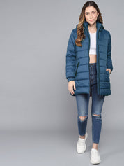 KOTTY  Women Solid Casual Jacket