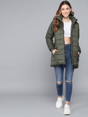 KOTTY  Women Solid Casual Jacket
