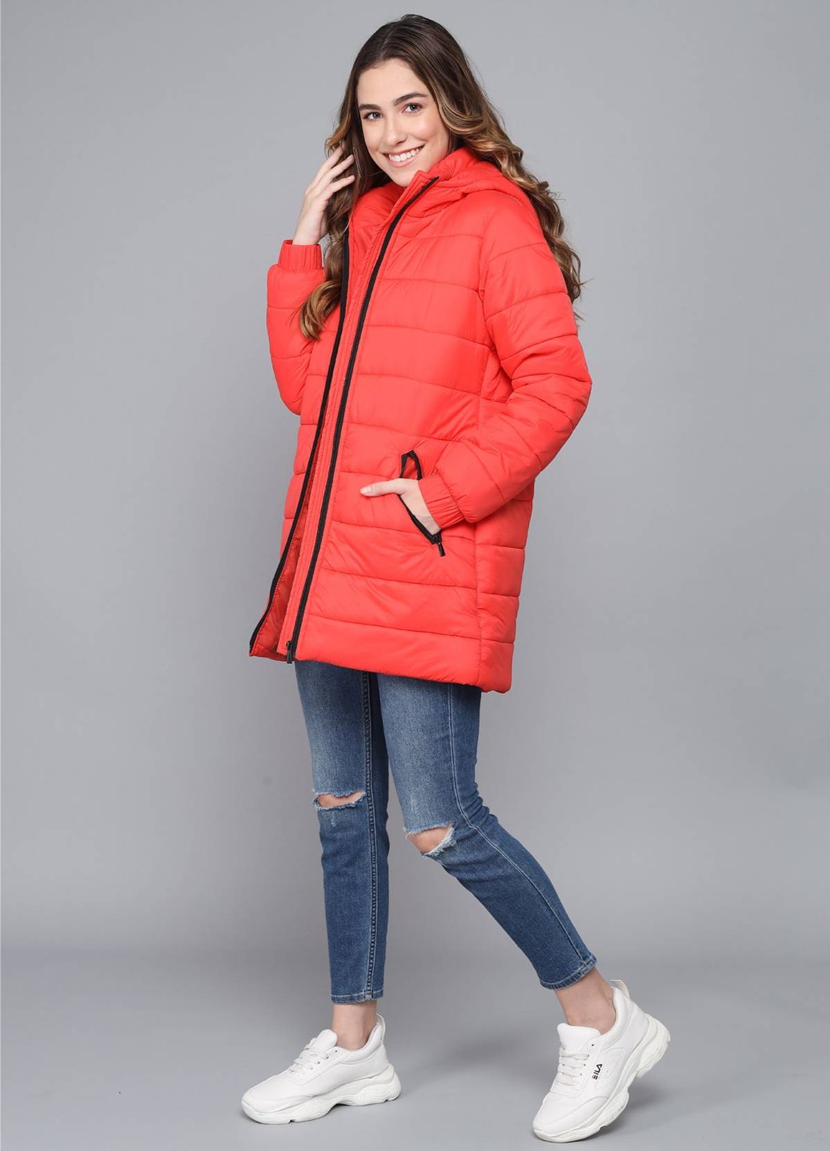 KOTTY  Women Solid Casual Jacket