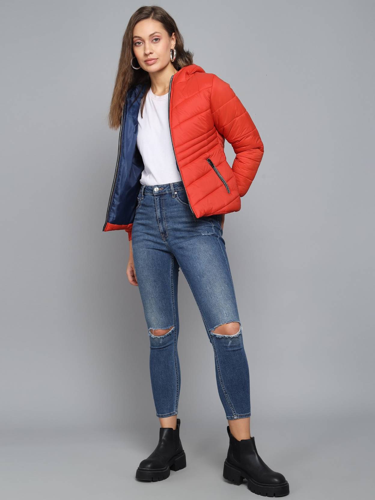 KOTTY  Women Solid Casual Jacket