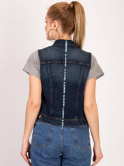 KOTTY Women Solid Denim Jacket