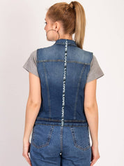 KOTTY Women Solid Denim Jacket