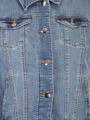KOTTY Women Solid Denim Jacket